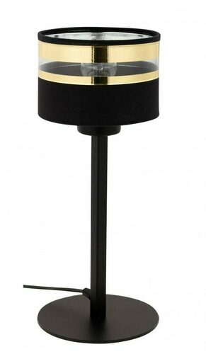Jelölje be Asztali lámpa Sigma SOFIA fekete-arany 60W E27 37cm 50237
