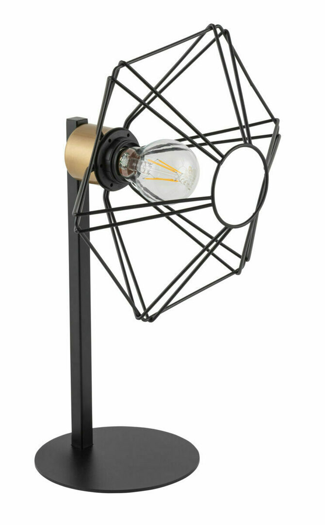 Jelölje be Asztali lámpa Sigma VARIO fekete/arany E27 60W 50349 Asztali lámpa Sigma VARIO fekete/arany E27 60W 50349