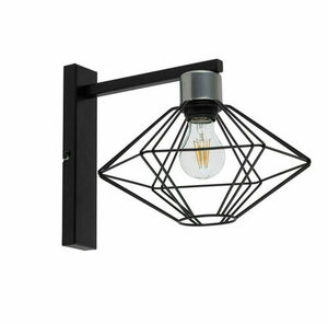 Fali lámpa Sigma VARIO fekete ezüst E27 60W 40563 small 0