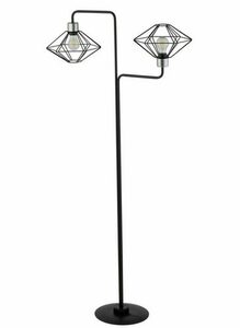 Állólámpa Sigma VARIO fekete/ezüst E27 160 cm 2 égős 50353 small 0