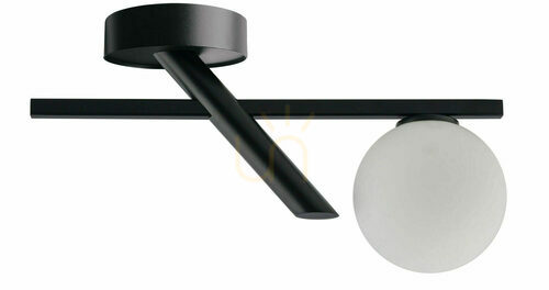 Jelölje be Plafon Sigma Zoe 1 fekete G9 12W 44 cm 33324