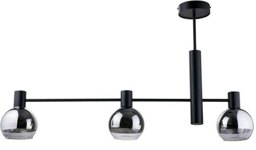 Jelölje be Függőlámpa Sigma GALA 3 fekete üveg E27 103cm 32012