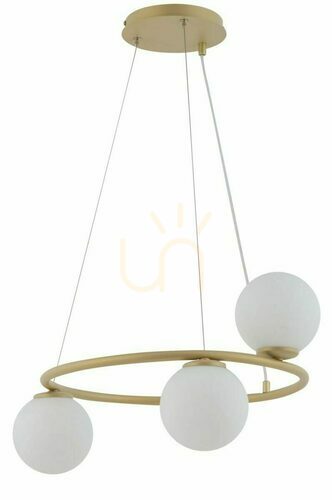 Jelölje be Függőlámpa Sigma Gama Koło 3 arany bézs 48 cm 33380