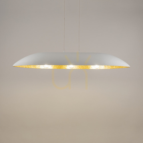 Jelölje be Függőlámpa Sigma GONDOLA L fehér/arany 114 cm 40636