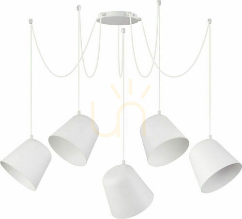 Jelölje be Függőlámpa Sigma Jawa 5 fehér 60W E27 20cm 31385