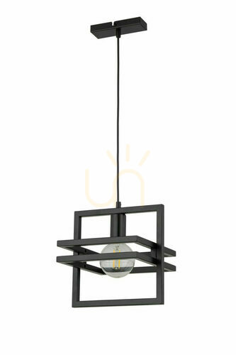 Jelölje be Függőlámpa Sigma Merci 1 fekete E27 26 cm 32388