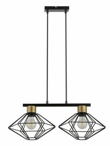 Függőlámpa Sigma VARIO 2 fekete-arany 60W E27 40556 small 0