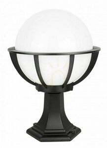 Kültéri állólámpa SU-MA BALL fekete patina 43 cm E27 K 4011/1/KPO 250 small 0