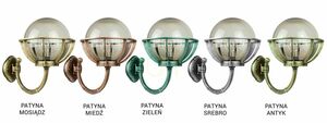 Kültéri fali lámpa SU-MA KULE fekete patina kosárral K 3012/1/KPO 250 small 6