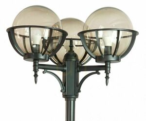 Kültéri póluslámpa SU-MA Kule 3x60W fekete patina OGMWN 3 KPO 250 small 3