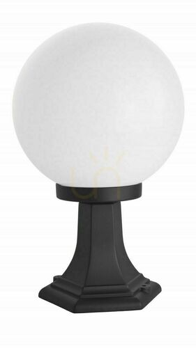 Jelölje be Kültéri állólámpa SU-MA fekete patina gömblámpával 41 cm K 4011/1/K 250