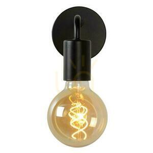 Lucide SCOTT fekete vintage fali lámpa E27 20 cm IP20 45265/01/30 small 3