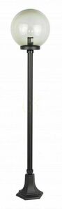Kültéri állólámpa SU-MA fekete-patina gömb 153 cm K 5002/1/KP 250 small 1