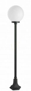 Kültéri állólámpa SU-MA fekete-patina gömb 153 cm K 5002/1/KP 250 small 0