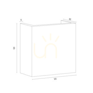 Mennyezeti lámpa ARGON GENT fekete LED 3W 3000K 8359 small 3