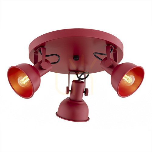 Jelölje be Plafond ARGON LENORA 3xE14 piros 6264