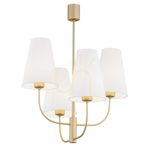 Jelölje be Csillár ARGON SAFIANO fehér arany 4 ágú E27 580 mm 1821