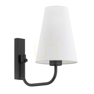 Fali lámpa ARGON SAFIANO fehér fekete 8376 small 1