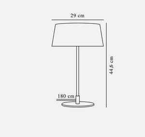 Clasi asztali lámpa fekete Nordlux small 3