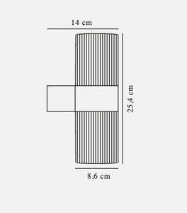 Kyklop Ripple kültéri fali lámpa IP54 rozsdás Nordlux 3 Kyklop Ripple kültéri fali lámpa IP54 rozsdás Nordlux small 3