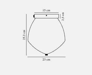 Nordlux Orbiform mennyezeti lámpa – sárgaréz és füstszínű üveg, E27, 23 cm small 3