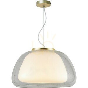 Nordlux Jelly függőlámpa 39 cm – átlátszó és fehér opálüveg small 5