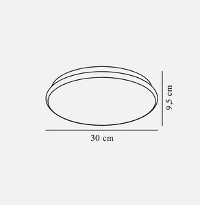 Plafond Montone 30 IP44 2700K 2700K Nordlux 4 Plafond Montone 30 IP44 2700K 2700K Nordlux small 4