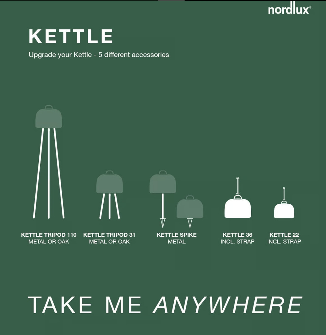 Előnézet Kettle-Tripod 110 fa Hevea Nordlux Nordlux Kettle-Tripod 110 fa Hevea Nordlux Nordlux