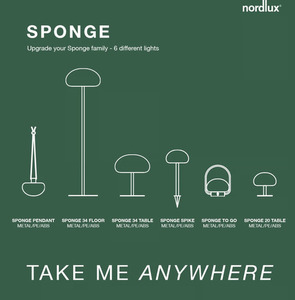 Sponge 34 asztali lámpa fekete/fehér Nordlux 5 Sponge 34 asztali lámpa fekete/fehér Nordlux small 5