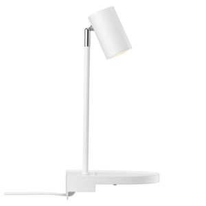 Fehér Nordlux CODY 2112001001 GU10 15 W fali lámpa polccal és USB-vel small 2