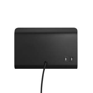 Nordlux Roomi fekete GU10 8 W-os fali lámpa polccal és USB-porttal 2112551003 small 5