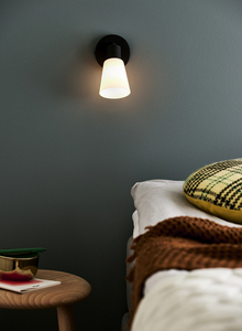Cole fali lámpa Fekete/Opal Nordlux small 4