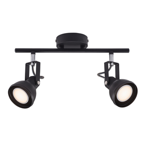 Aslak 2-spot Black Nordlux small 1