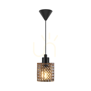 Nordlux Hollywood függőlámpa 46483027, borostyánszínű üveg, E27, Ø 11 cm small 4