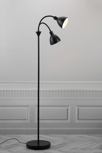 Nordlux Ray Double fekete állólámpa 2 × E14 63224003 small 0