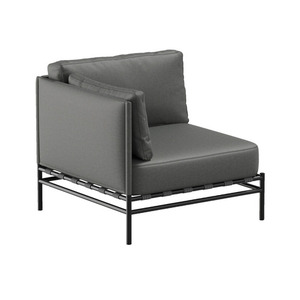 Kerti kanapé végmodul SIT SIT Outdoor DANDY sötétszürke small 0