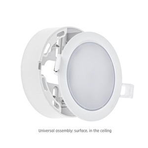 Algine Eco 2w1 felszíni beépíthető lámpa 6 Ww 230 V 110st Ip20 Ik06 115x35mm fehér kerek 8 Algine Eco 2w1 felszíni beépíthető lámpa 6 Ww 230 V 110st Ip20 Ik06 115x35mm fehér kerek small 8