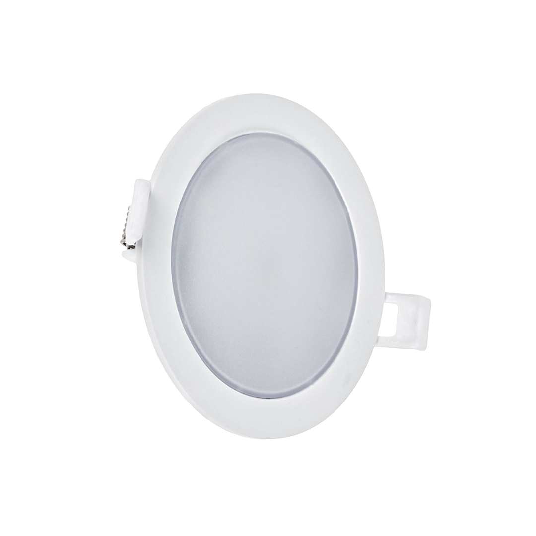 Jelölje be Algine Eco 2w1 felszíni beépíthető lámpa 6 Ww 230 V 110st Ip20 Ik06 115x35mm fehér kerek Algine Eco 2w1 felszíni beépíthető lámpa 6 Ww 230 V 110st Ip20 Ik06 115x35mm fehér kerek