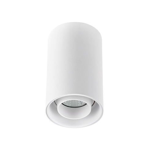 Jelölje be Chloe Gu10 Spot felszíni szerelésű Gu10 250 V Ip20 80x130mm fehér kerek mozgatható