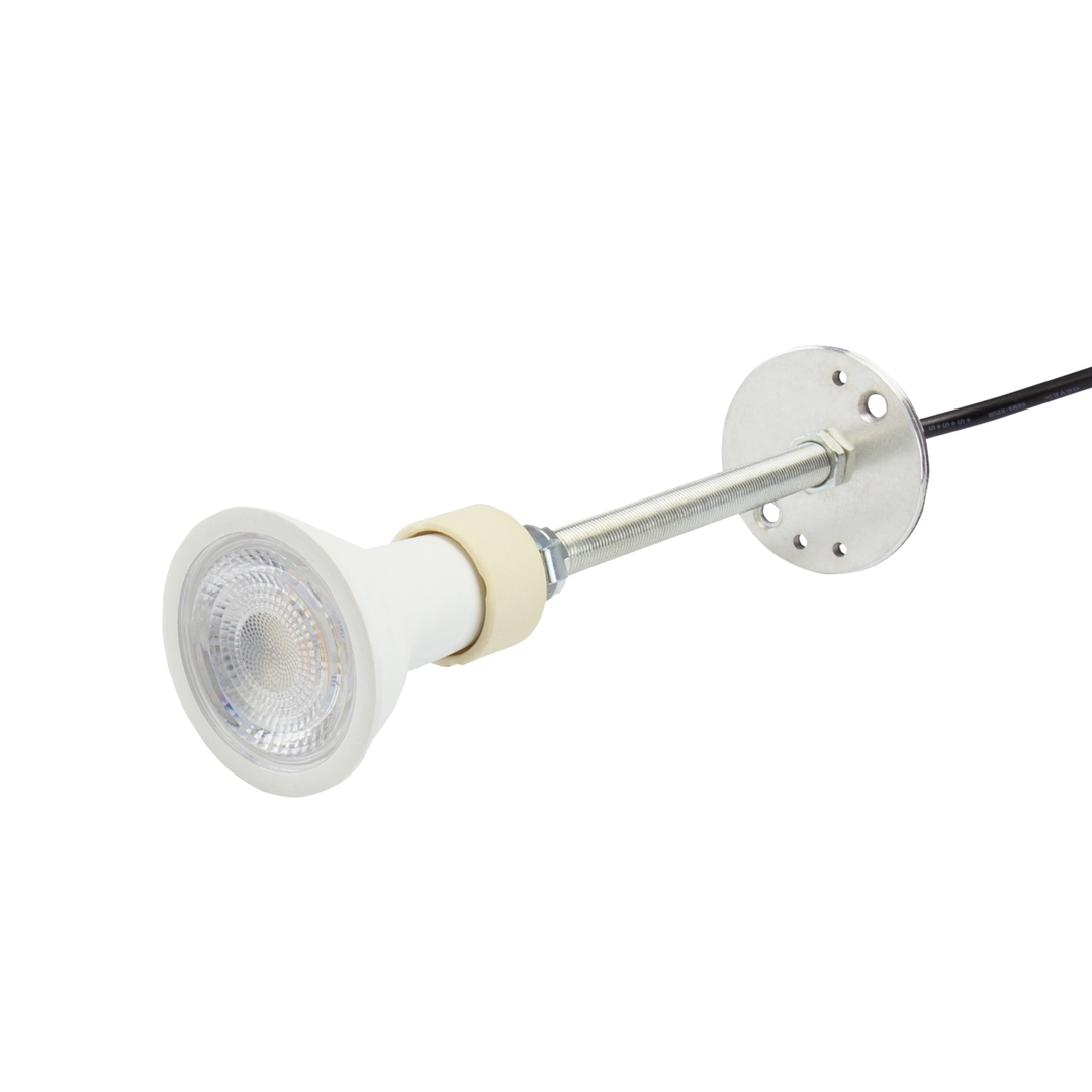Kilátás Madara Mini Ii Gu10 túlnyúló bázis 230 V Ip20 Fi55*200 Mm fekete kábel 1m Madara Mini Ii Gu10 túlnyúló bázis 230 V Ip20 Fi55*200 Mm fekete kábel 1m