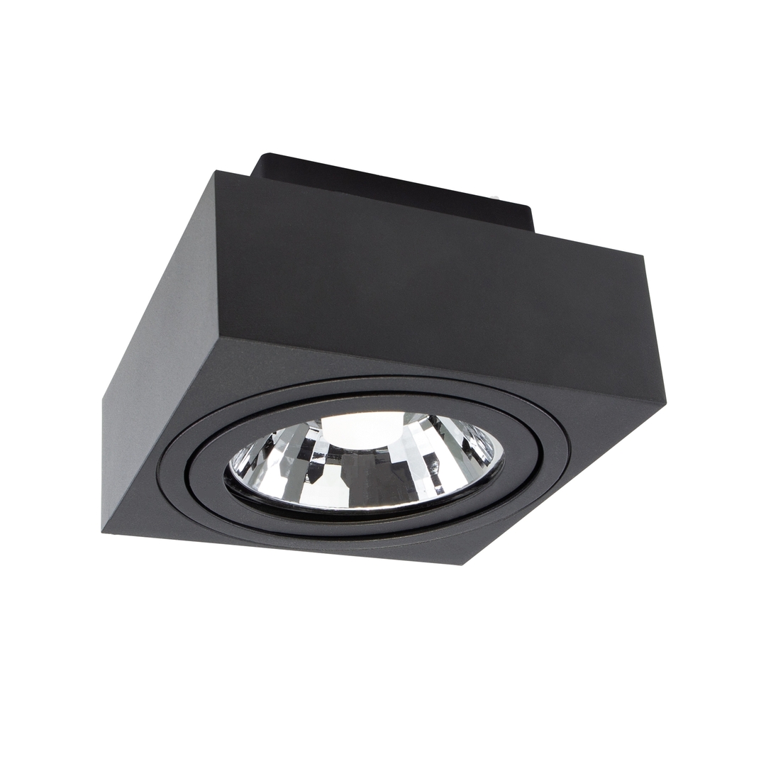 Jelölje be Mirora Ar111 felszíni szerelt Gu10 250 V Ip20 145 X145 X85mm fekete négyzet alakú mozgatható Mirora Ar111 felszíni szerelt Gu10 250 V Ip20 145 X145 X85mm fekete négyzet alakú mozgatható