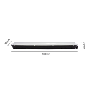 LIMEA GIGANT hermetikus LED lámpatest 20 W 3000 lm 4000 K IP65 IK10, 60 cm, fekete, SpectrumLED small 5