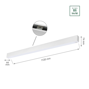 Allday Go 830 36 W 230 V 112cm 115st Fehér érzékelő 2 év garancia 5 Allday Go 830 36 W 230 V 112cm 115st Fehér érzékelő 2 év garancia small 5