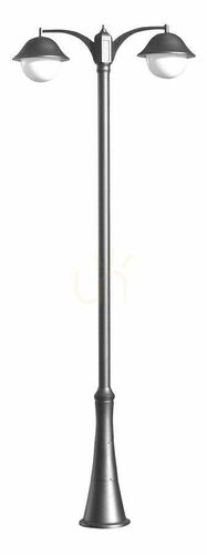 Jelölje be Kültéri 2 karos gömblámpa SU-MA Prince 310 cm fekete patina OGMW 2 O-BD