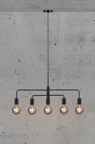 Jelölje be GLOOM függőlámpa Nordlux E27 40W Fém fekete