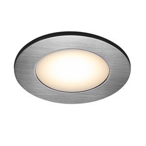 LEONIS Nordlux LED-es beépíthető lámpatest Műanyag csiszolt nikkel small 2