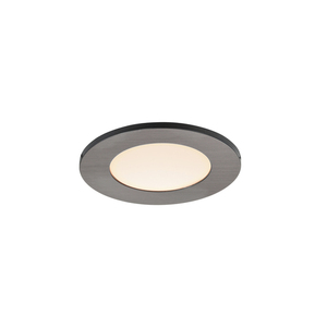 LEONIS Nordlux LED-es beépíthető lámpatest Műanyag csiszolt nikkel small 6