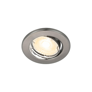 CANIS Nordlux GU10 35W fém csiszolt nikkel rejtett lámpatest small 2