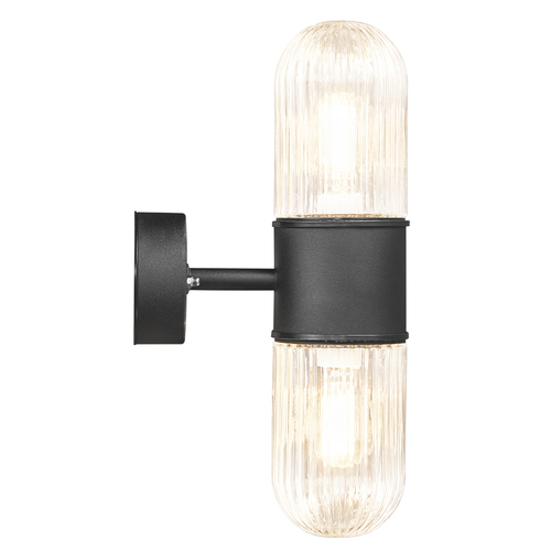 Jelölje be KONYO Nordlux E27 2x40W Fém fali lámpa fekete