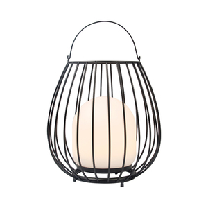 Nordlux Jim To-Go hordozható akkumulátoros lámpa LED 3 W 300 lm 2700 K IP54 fekete 30,3 cm small 2